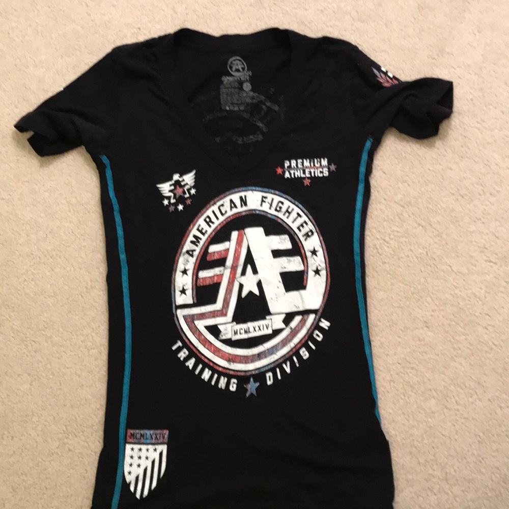 American fighter tee